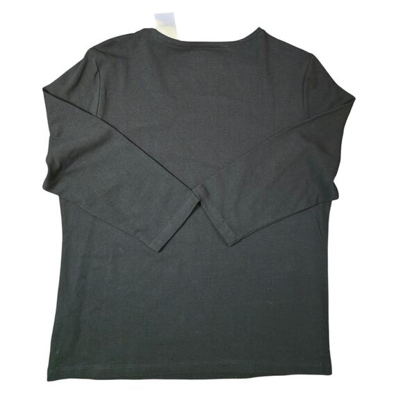 Zenergy Nina Studded 3/4 Length Sleeve Sz 2/L NWT - Picture 2 of 13